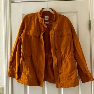 ✨NWOT✨ GAP UTILITY JACKET in TOBACCO LEAF SZ L